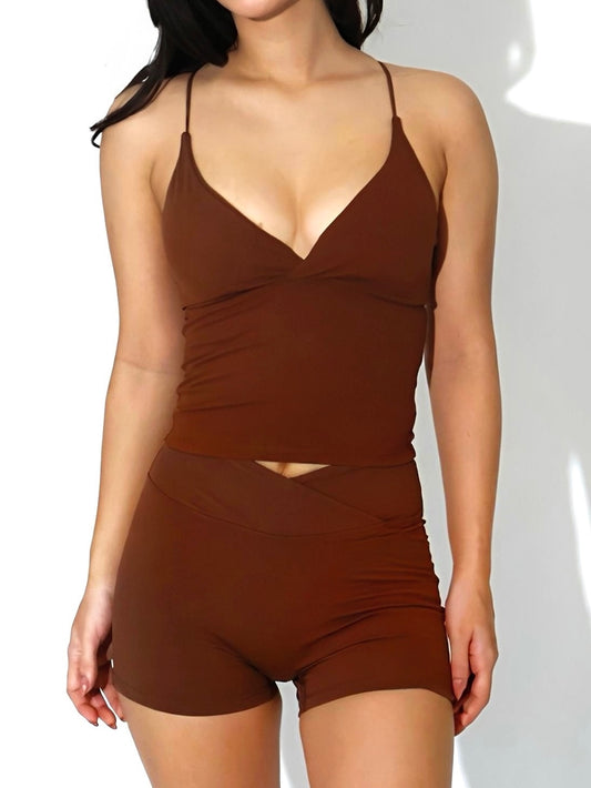 Align Shorts | Coco Brown